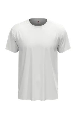 Uniszex rövid ujjú póló (150 g/m²) - Fehér