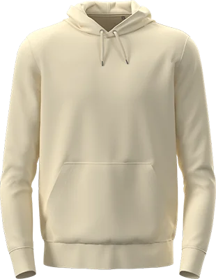 Uniszex kapucnis pulóver (280 g/m²) - Bézs