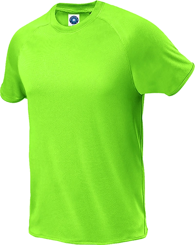 Rövid ujjú sportpóló (140 g/m²) - Világos Zöld